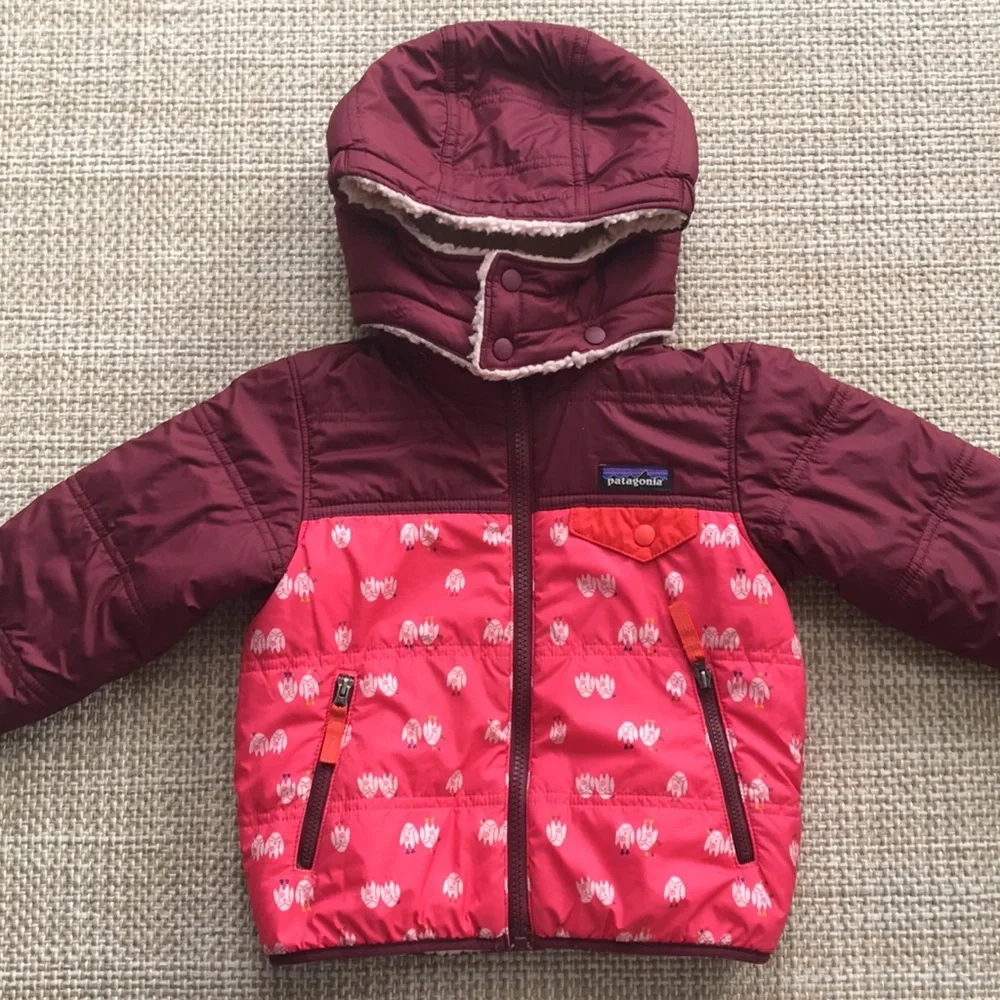 Patagonia Reversible Tribbles Jacket (size 3T)
